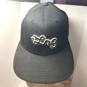 MENS LRG LIFTED RESEARCH GROUP BLACK SNAPBACK HAT ADJUSTABLE CAP ONE SIZE